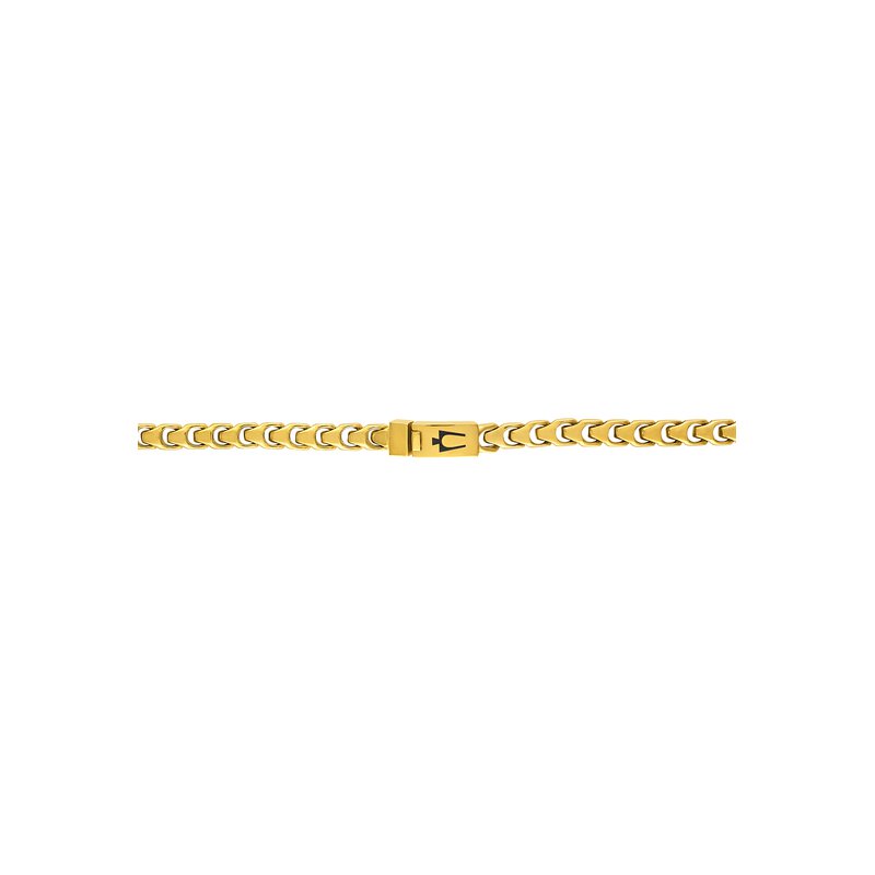 Bulova Stainless Steel Classic Jewelry Mens Necklace