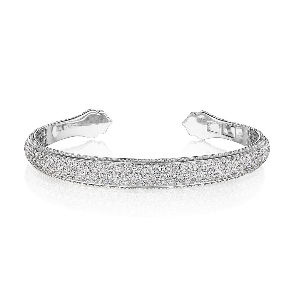 PIAZZA DIAMOND PAVE CUFF
