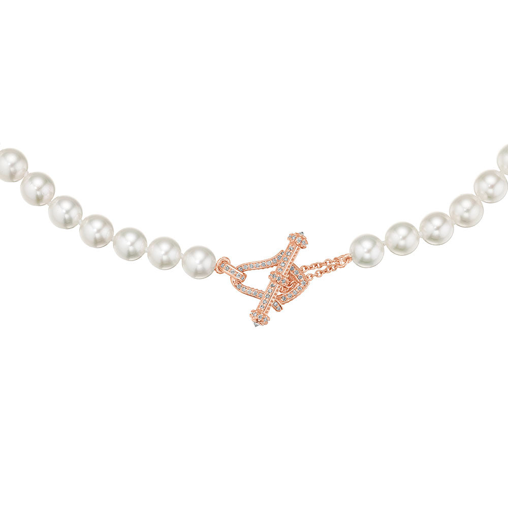 Rosecliffe Akoya Pearl 18" Necklace