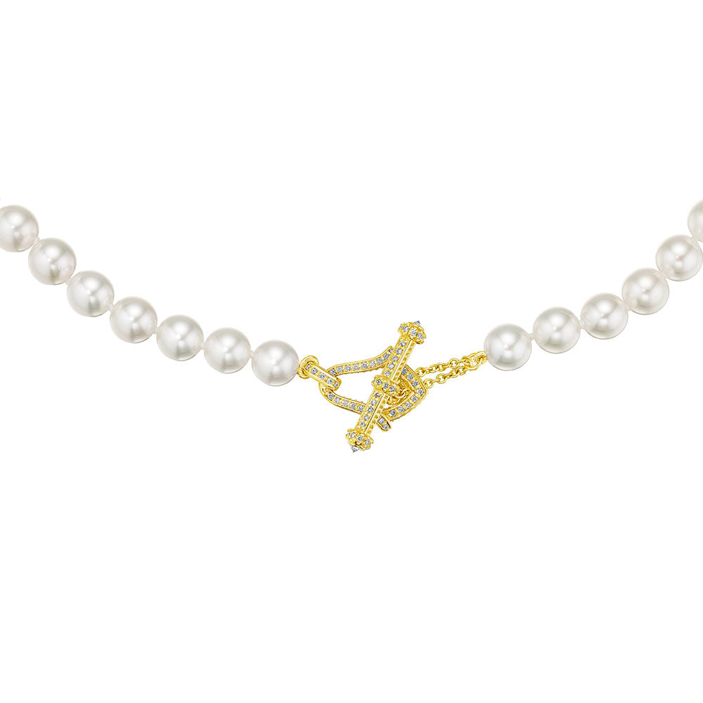 Rosecliffe Akoya Pearl 18" Necklace