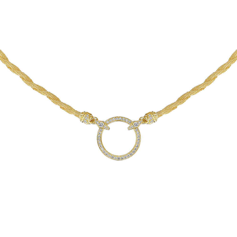 Devotion Diamond Ring 17" Necklace
