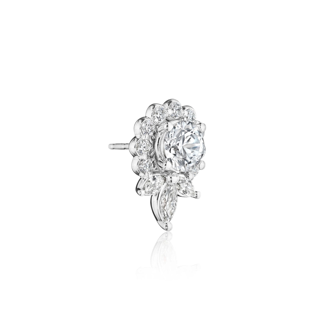 HERA MARQUISE DIAMOND CIRCLE JACKET STUD