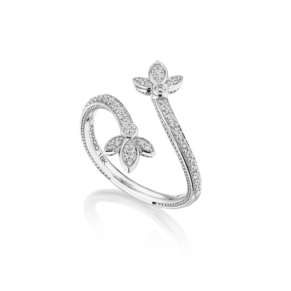 ATHENA MARQUISE DIAMOND TOI ET MOI RING
