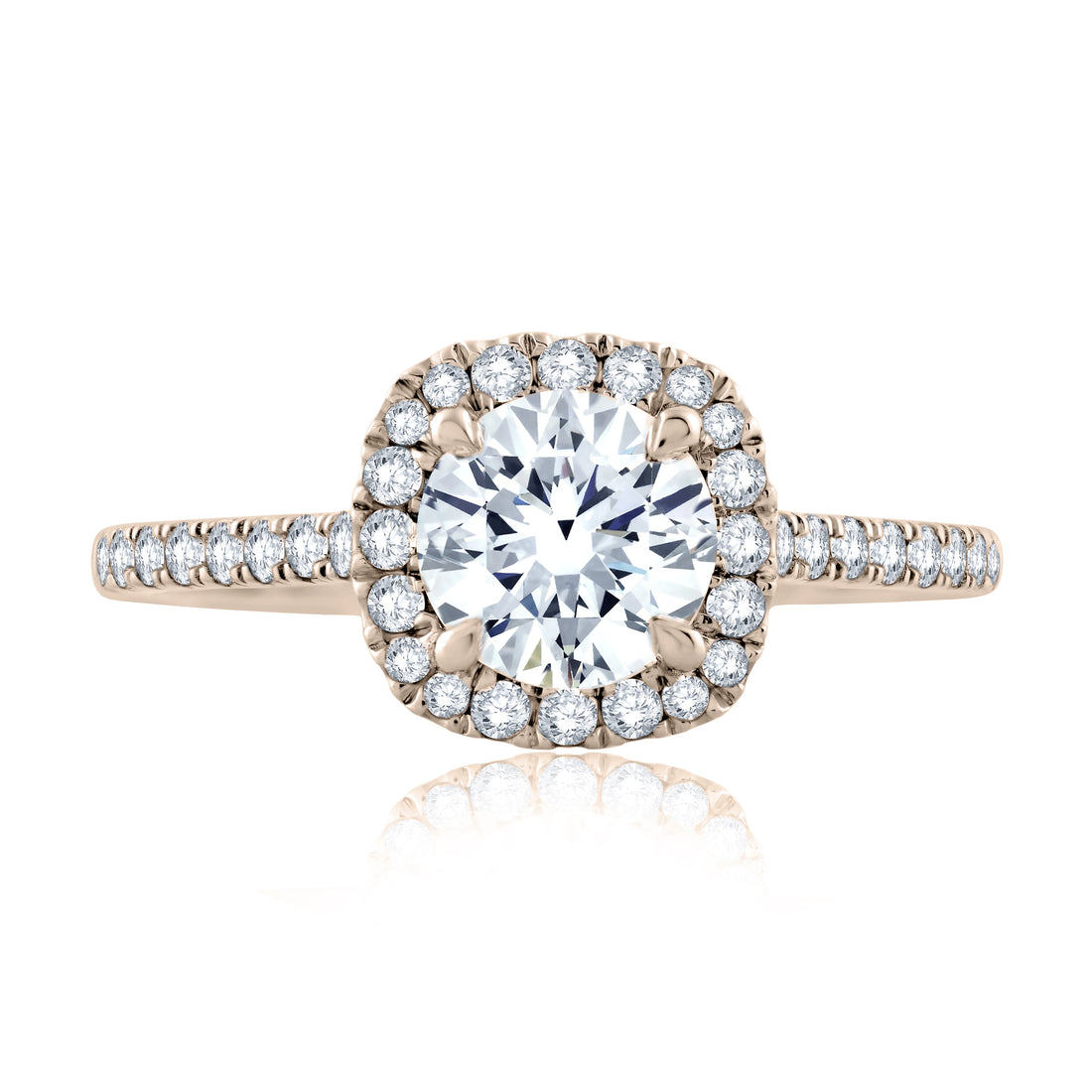 Engagement Ring with Quilts® Interior