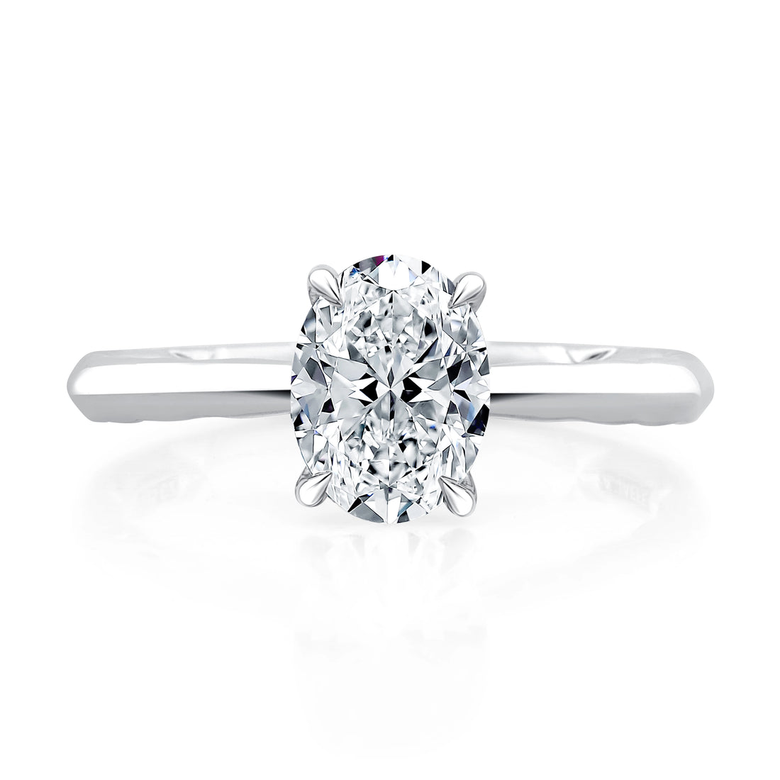 Solitaire Diamond Engagement Ring