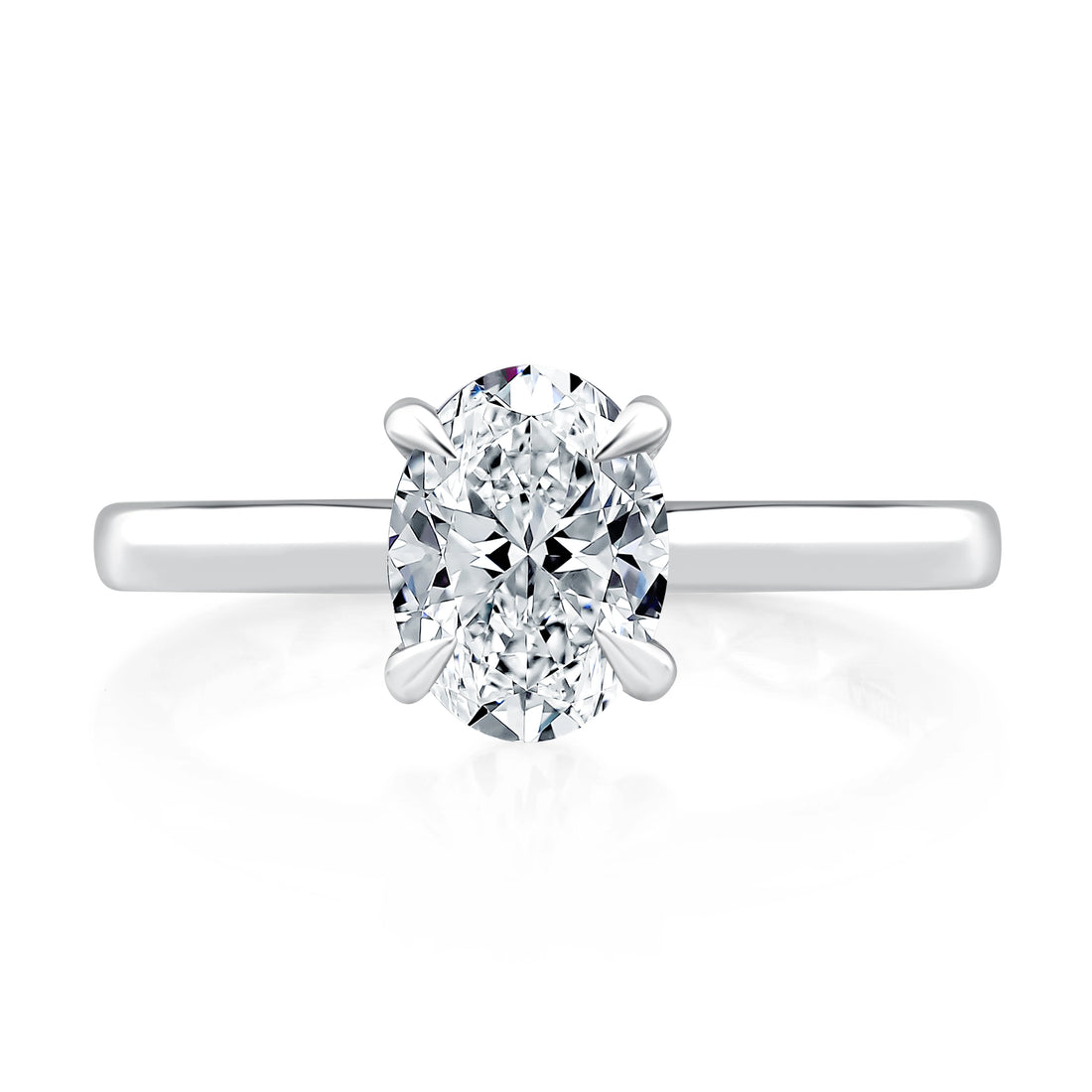 Solitaire Diamond Engagement Ring
