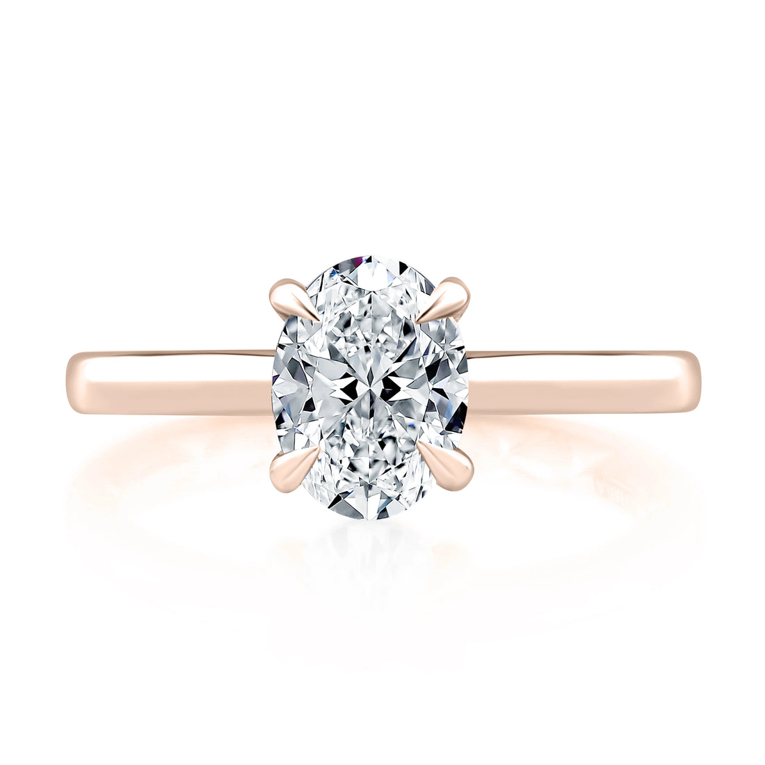 Solitaire Diamond Engagement Ring