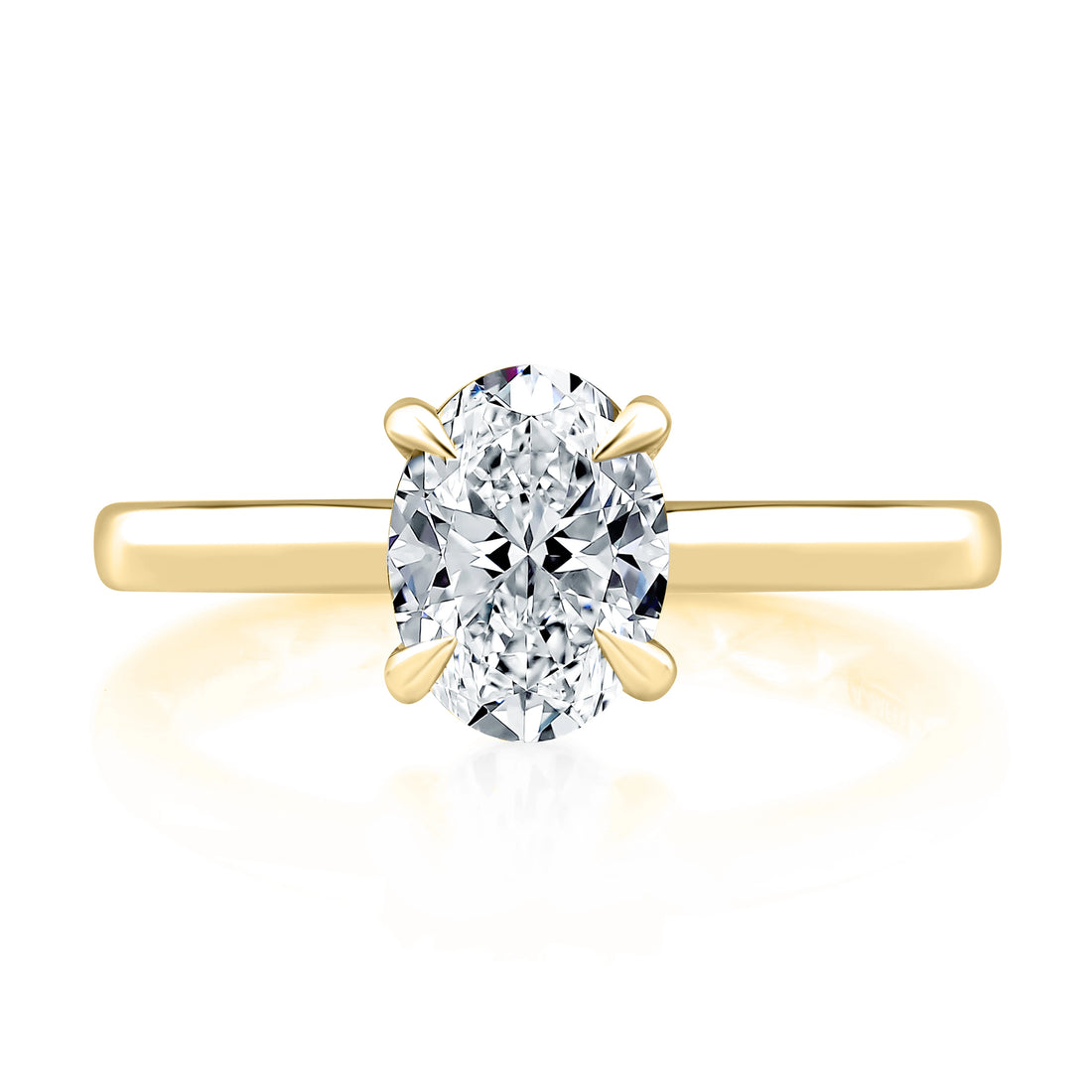 Solitaire Diamond Engagement Ring