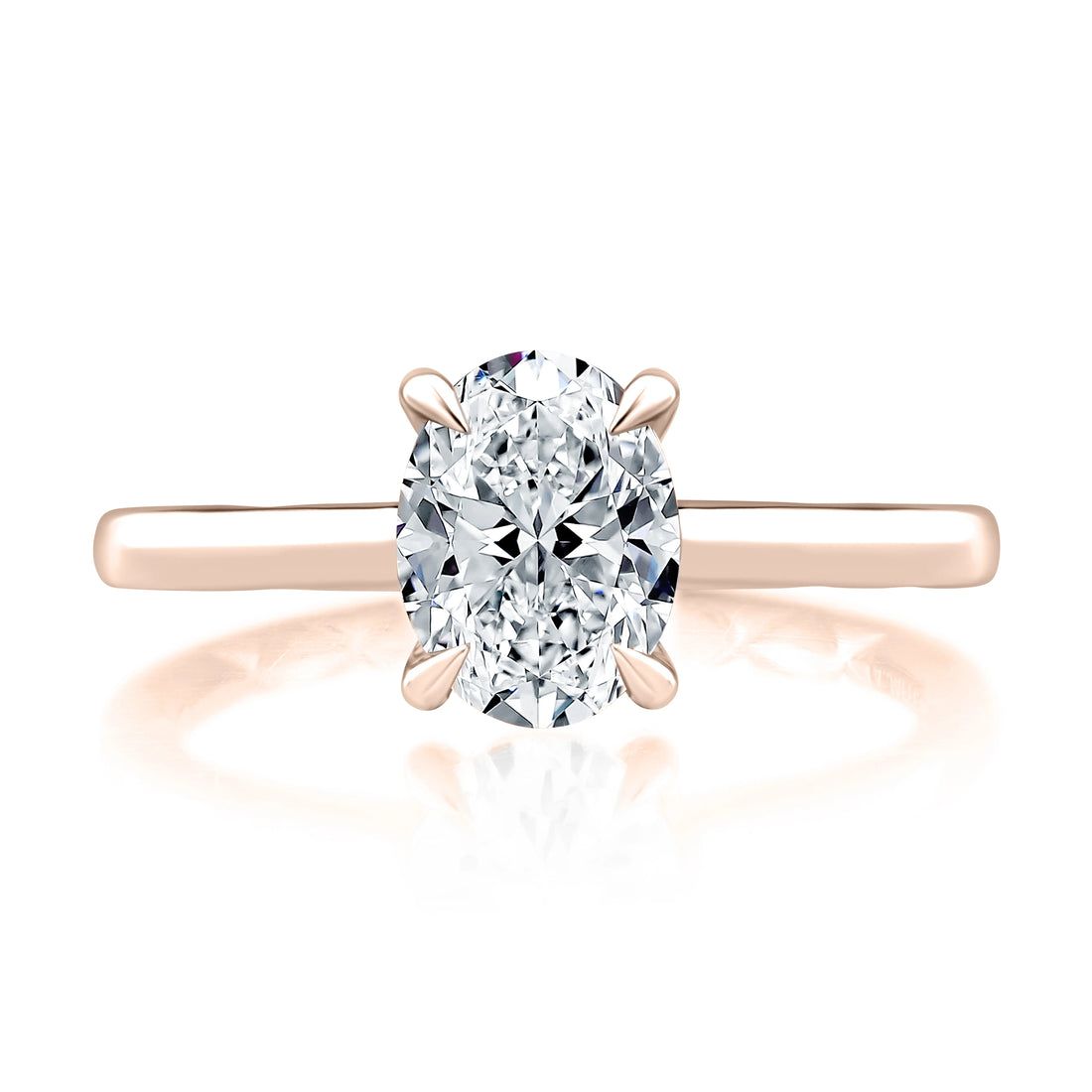 Solitaire Diamond Engagement Ring