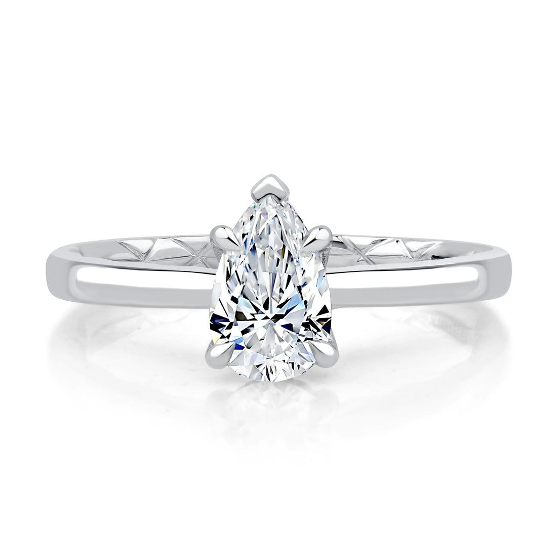 Solitaire Diamond Engagement Ring