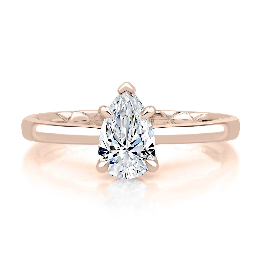 Solitaire Diamond Engagement Ring