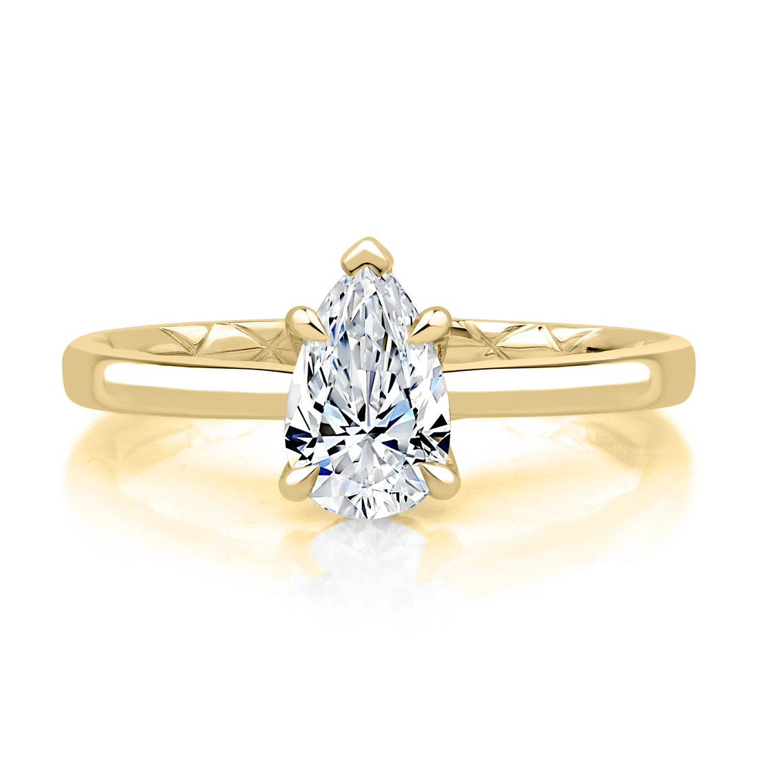 Solitaire Diamond Engagement Ring