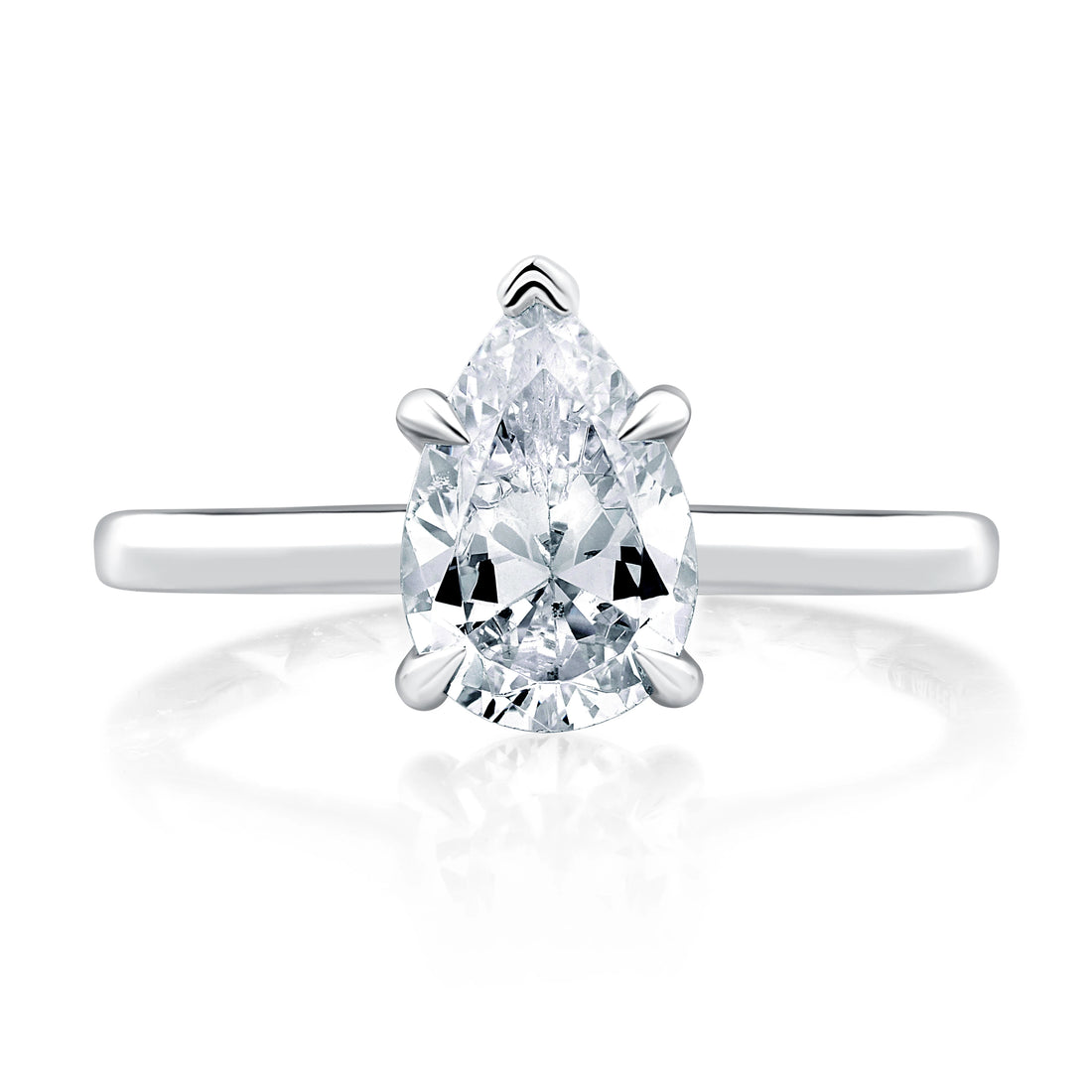 Solitaire Diamond Engagement Ring