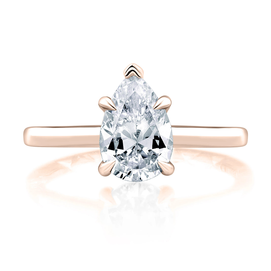 Solitaire Diamond Engagement Ring