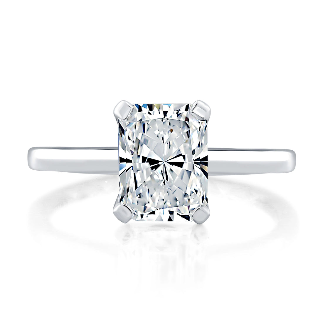 Solitaire Diamond Engagement Ring