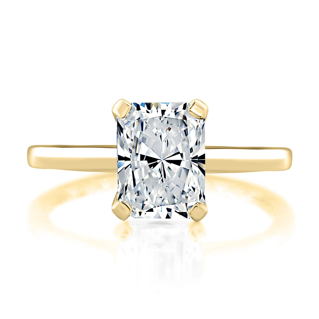 Solitaire Diamond Engagement Ring