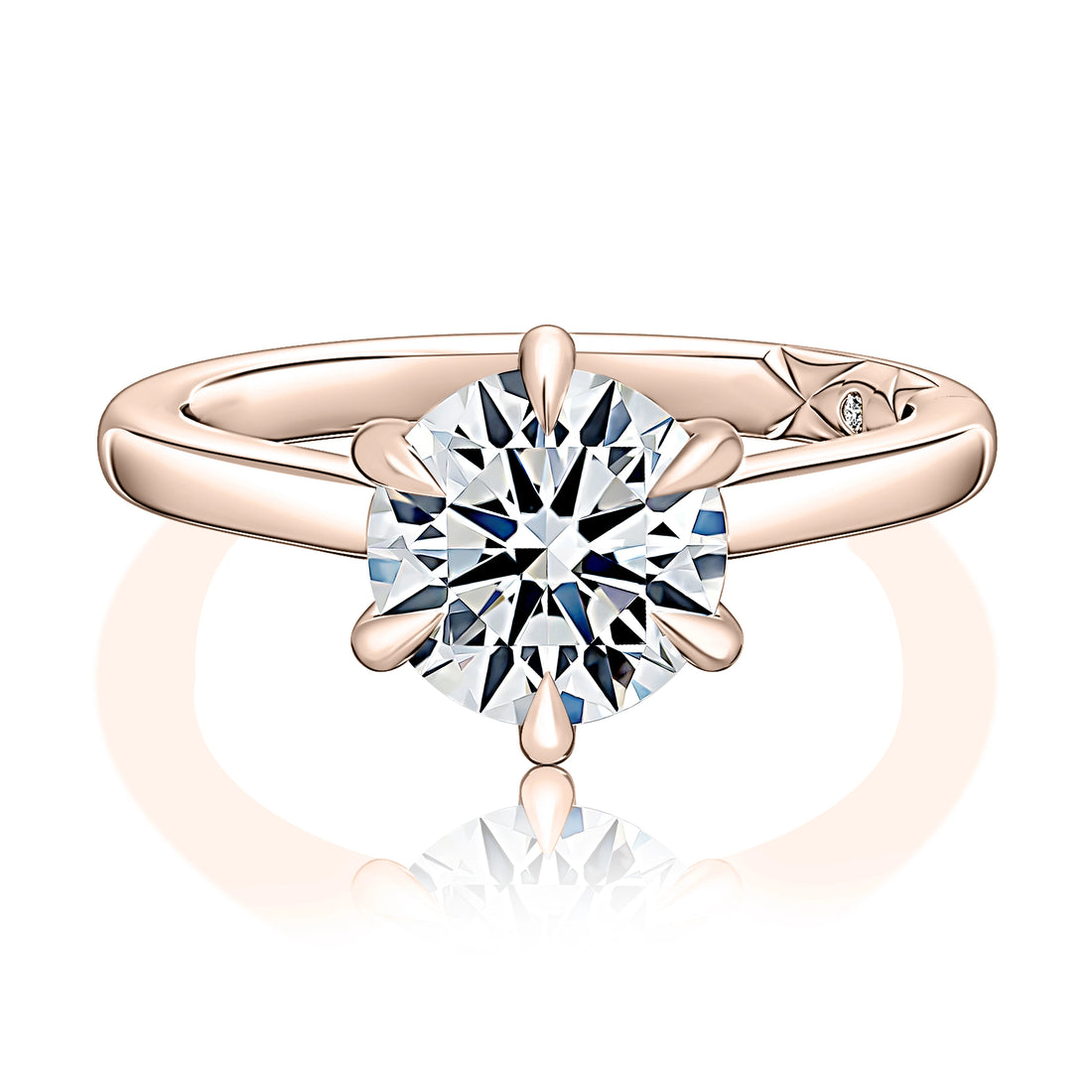 Solitaire Diamond Engagement Ring