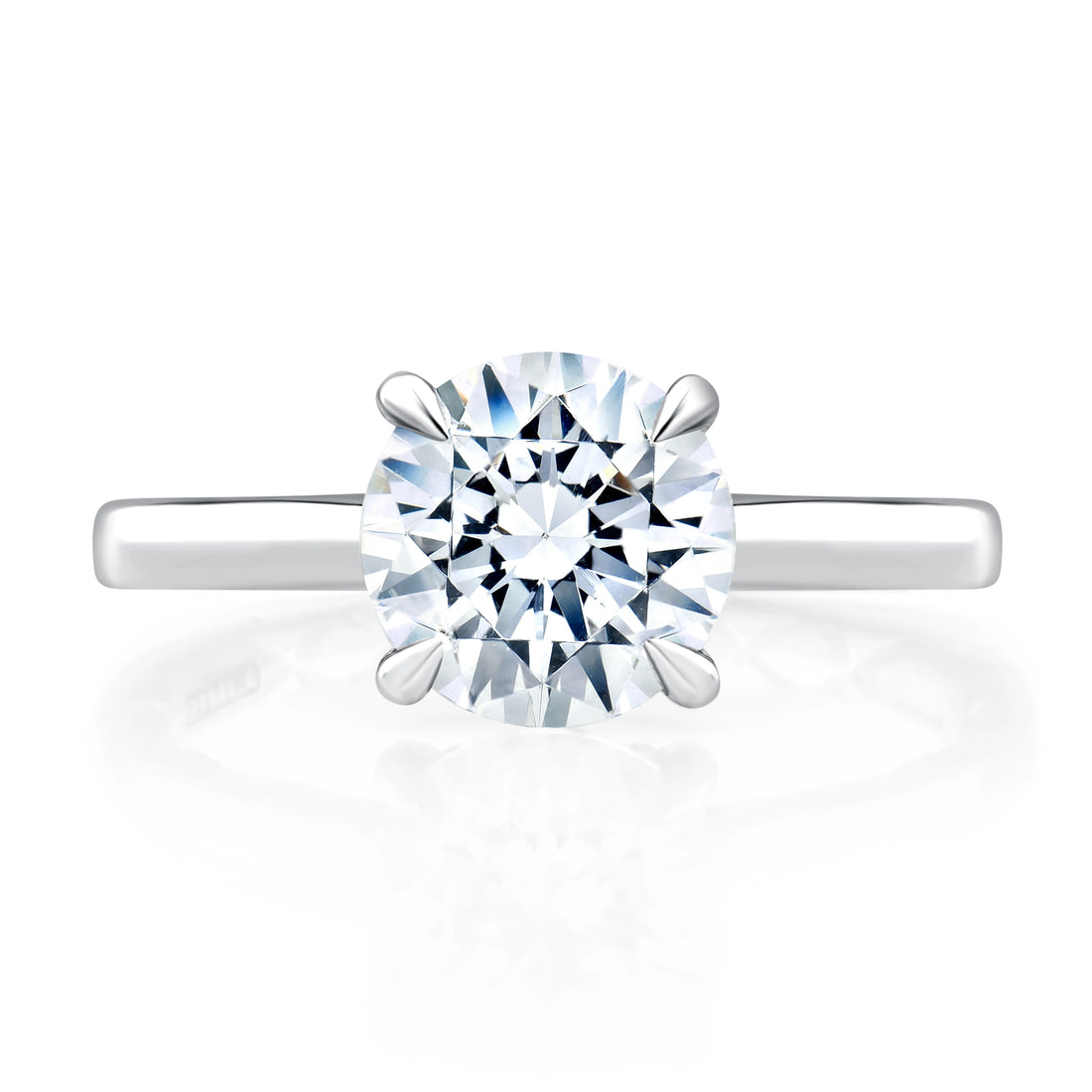 Solitaire Diamond Engagement Ring
