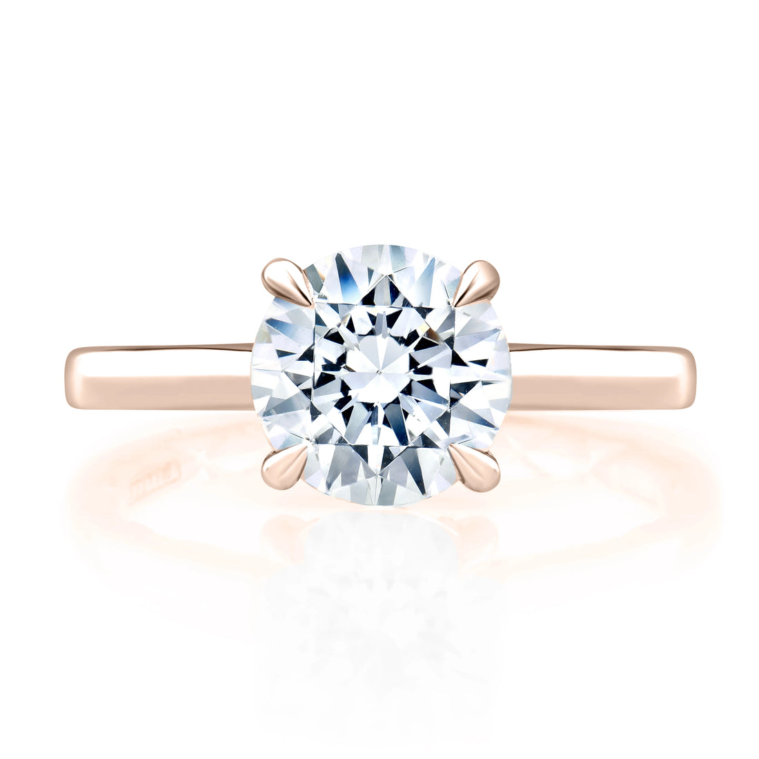 Solitaire Diamond Engagement Ring