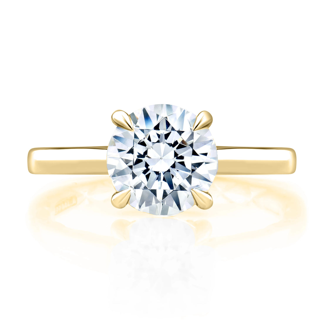 Solitaire Diamond Engagement Ring