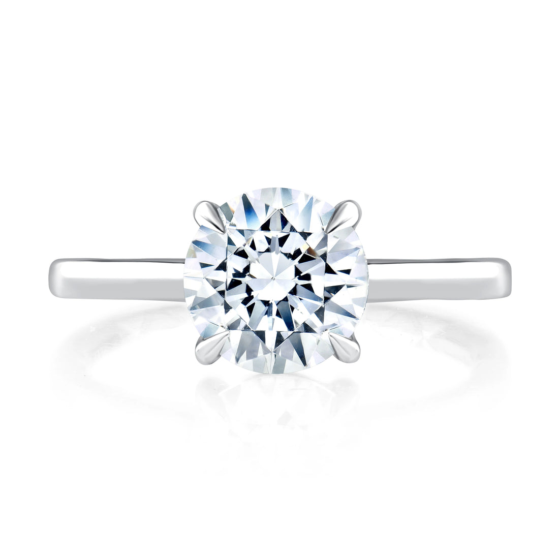 Solitaire Diamond Engagement Ring
