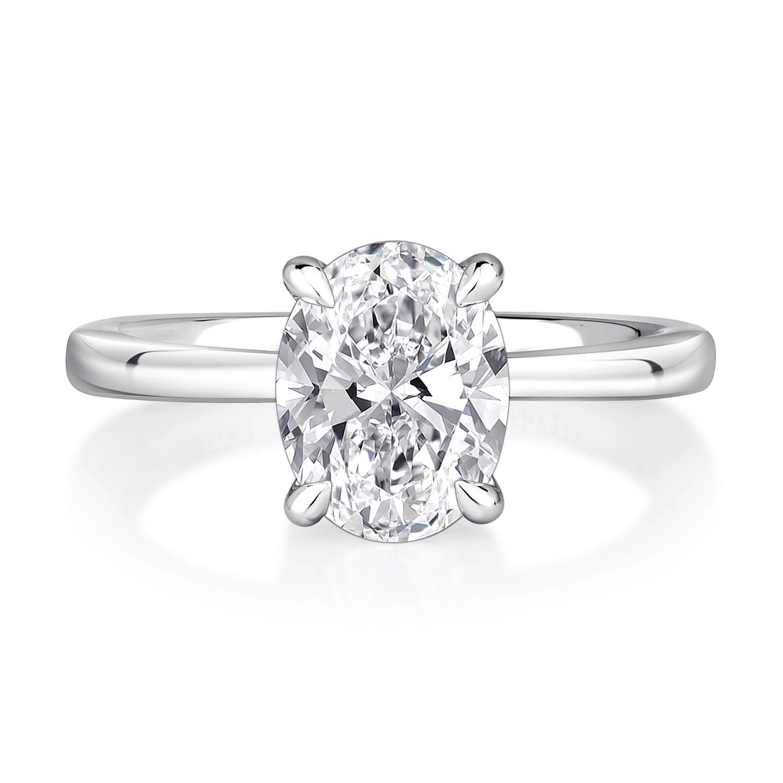 Round Solitaire Diamond Engagement Ring