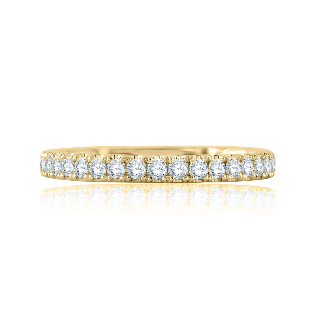 Pavé Diamond Wedding Band