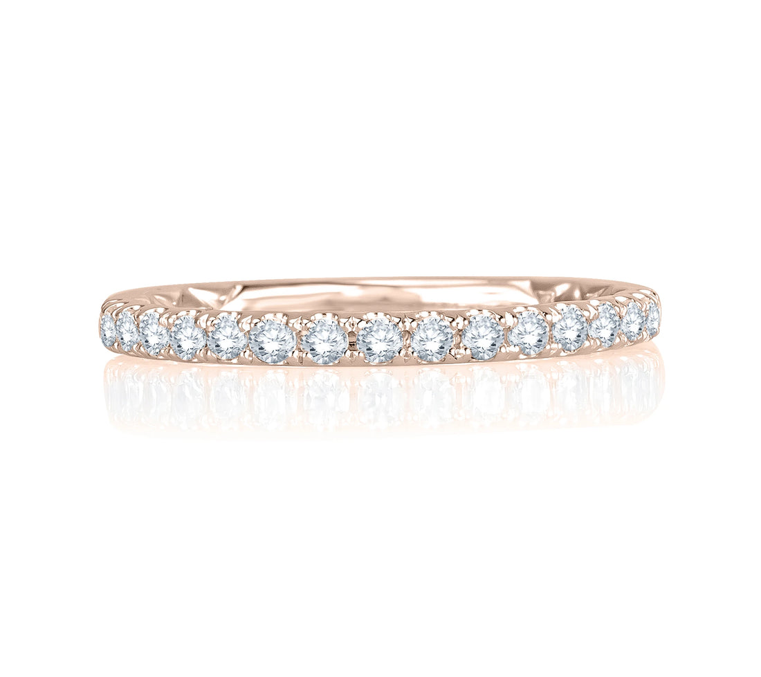 Pavé Diamond Wedding Band