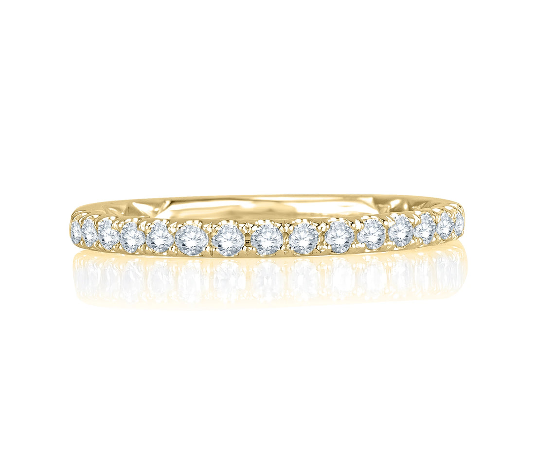 Pavé Diamond Wedding Band