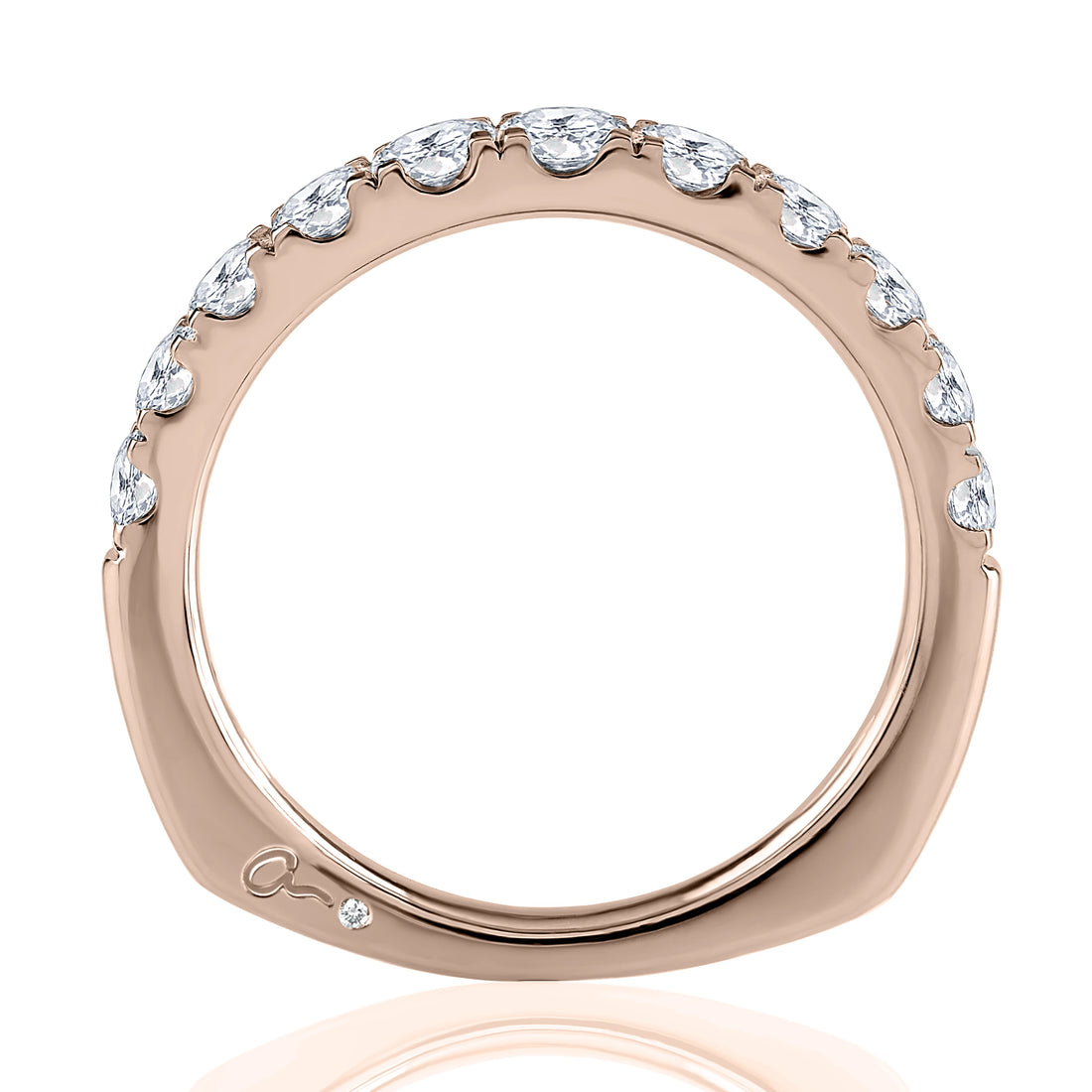 Pavé Diamond Wedding Band