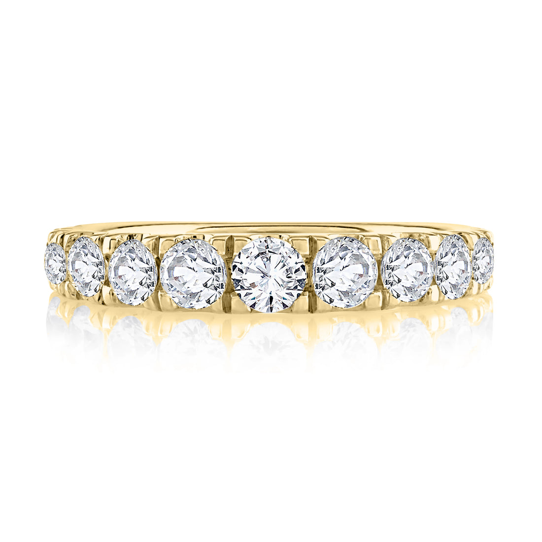 Pavé Diamond Wedding Band