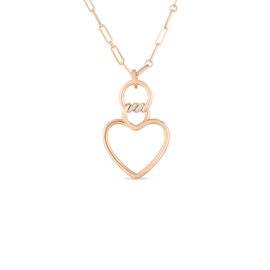Cialoma Open Heart Diamond Necklace