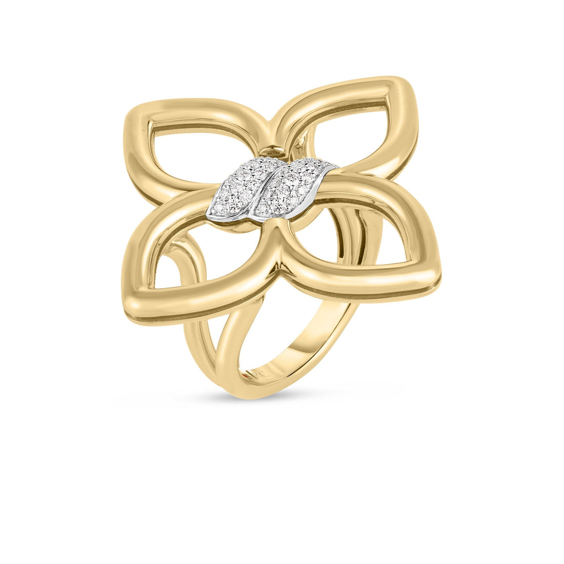 Cialoma Medium Diamond Flower Ring
