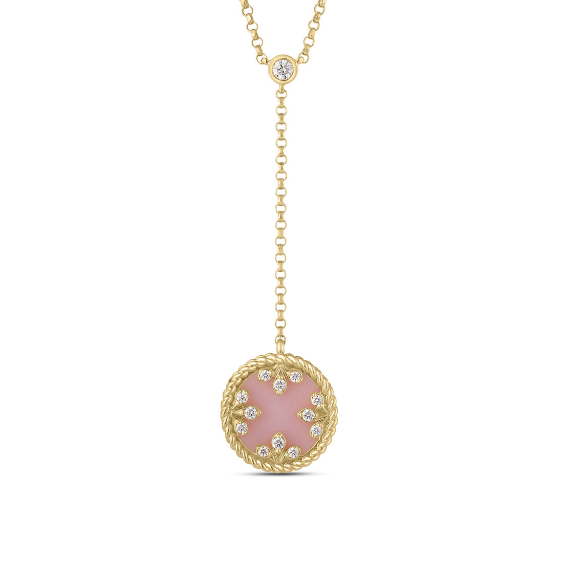 Venetian Medallions Small Dangle Necklace