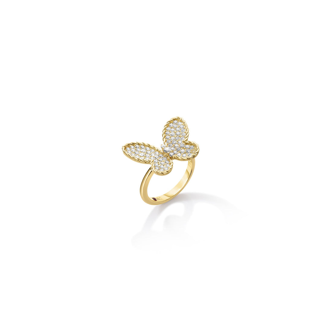 Jasmine Pavé Diamond Butterfly Ring