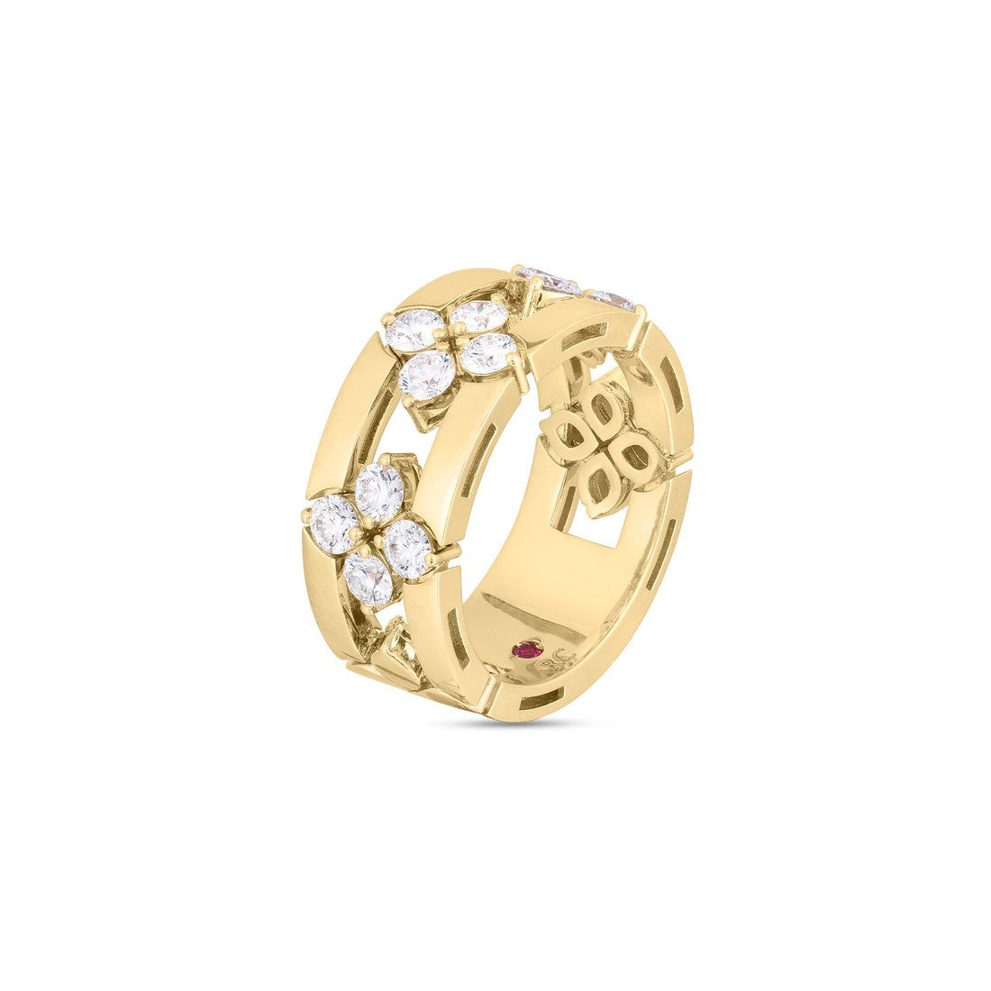 Love in Verona Diamond Open Frame Ring