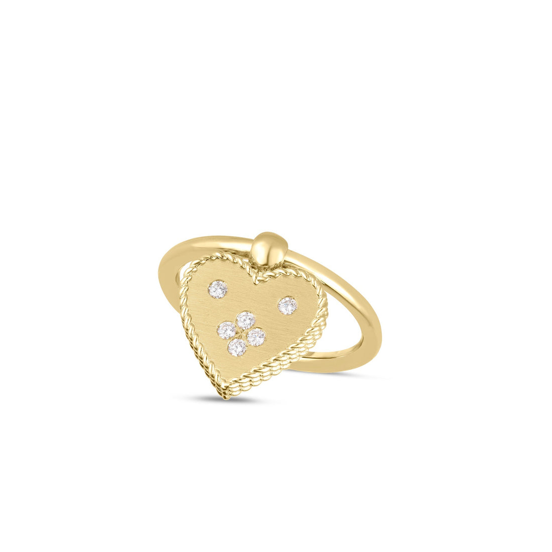 Venetian Princess Small Heart Medallion Ring
