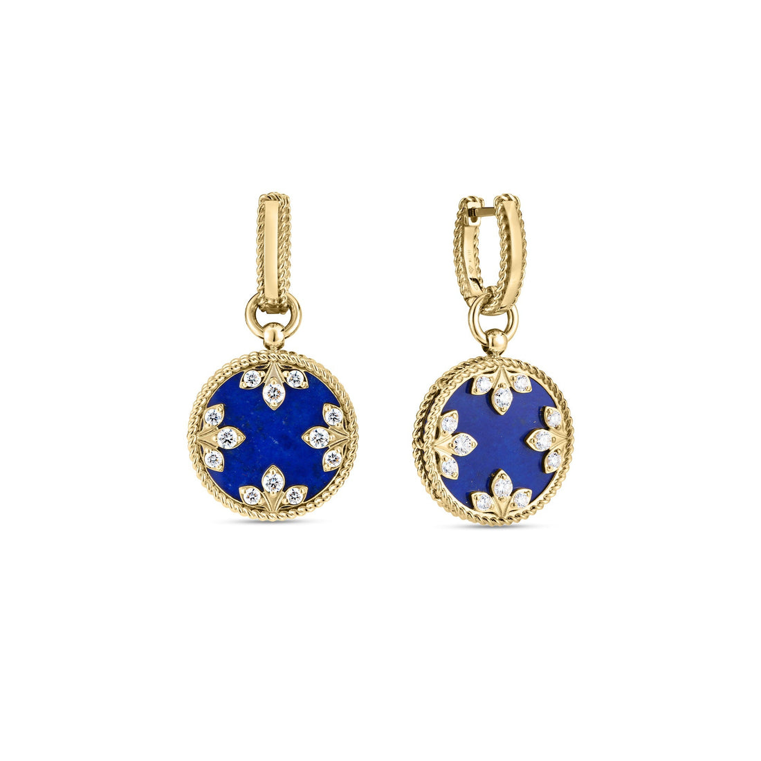 Venetian Medallions Small Drop Earrings