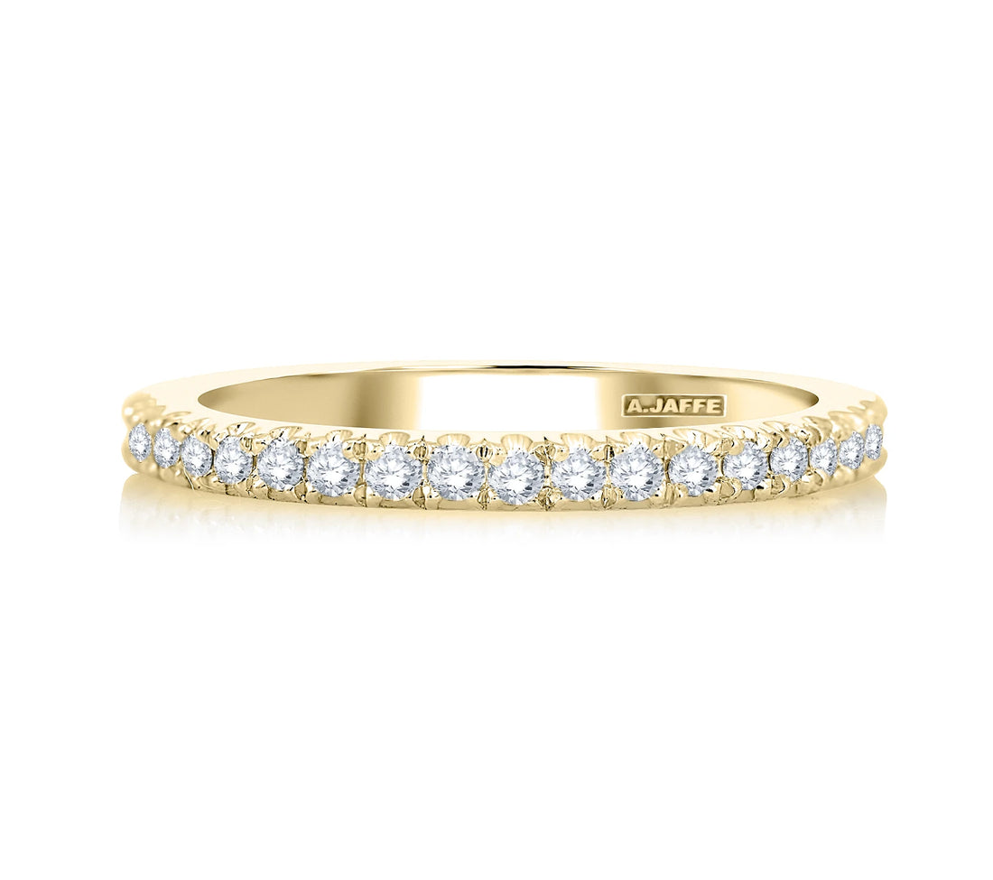 Pavé Diamond Wedding Band