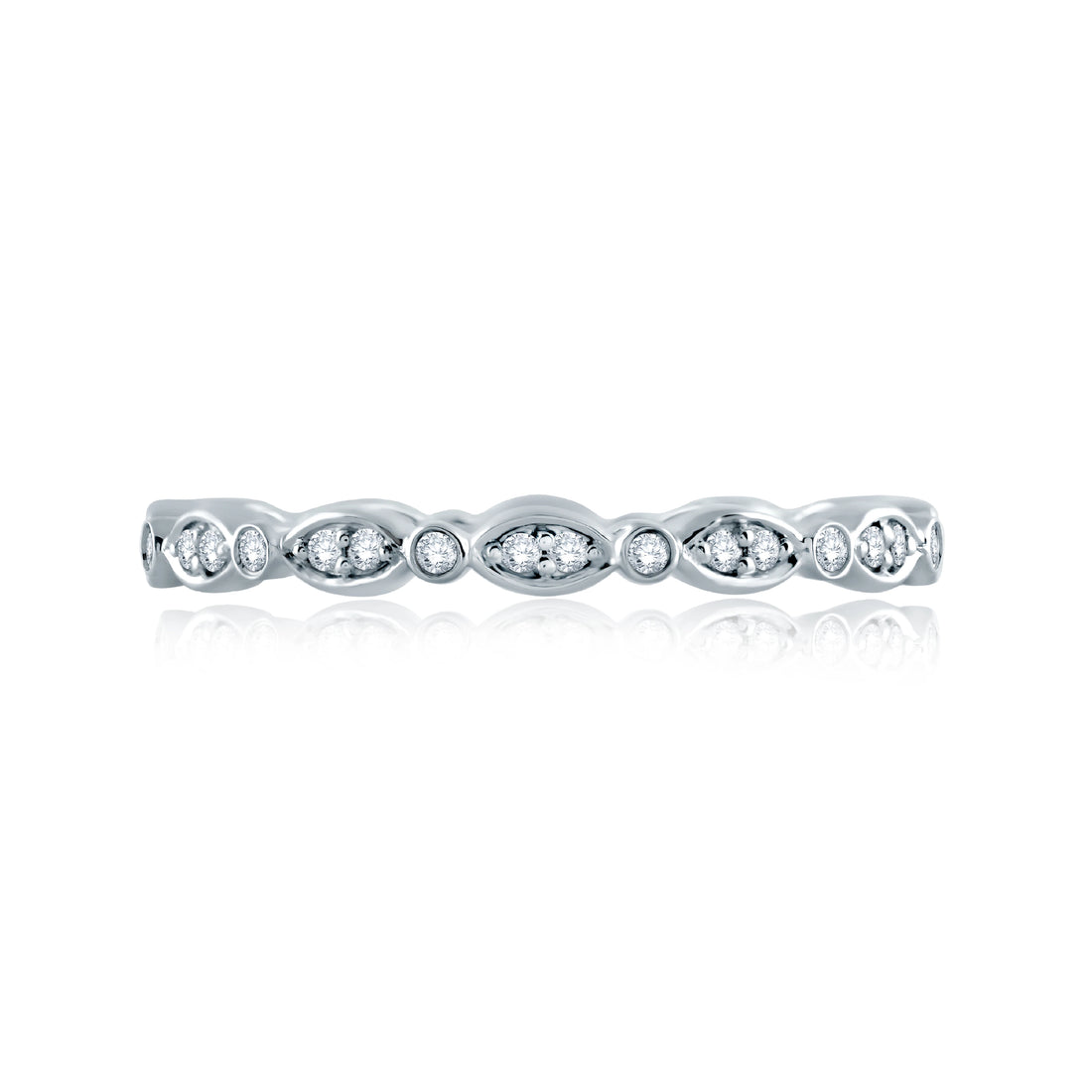 Pavé Diamond Wedding Band