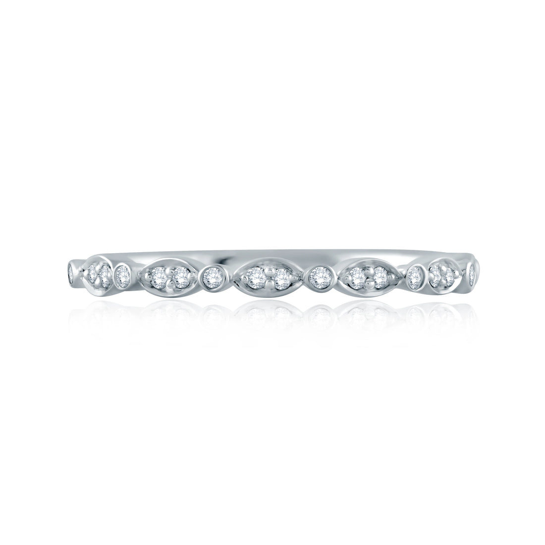 Pavé Diamond Wedding Band