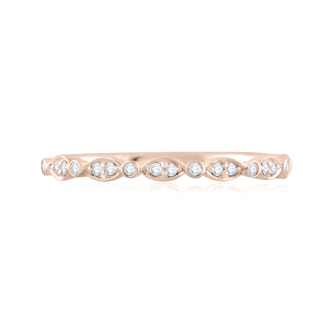 Pavé Diamond Wedding Band