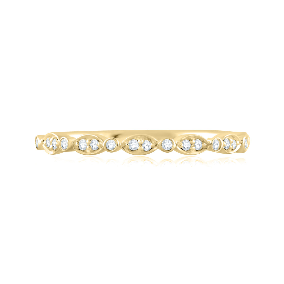 Pavé Diamond Wedding Band