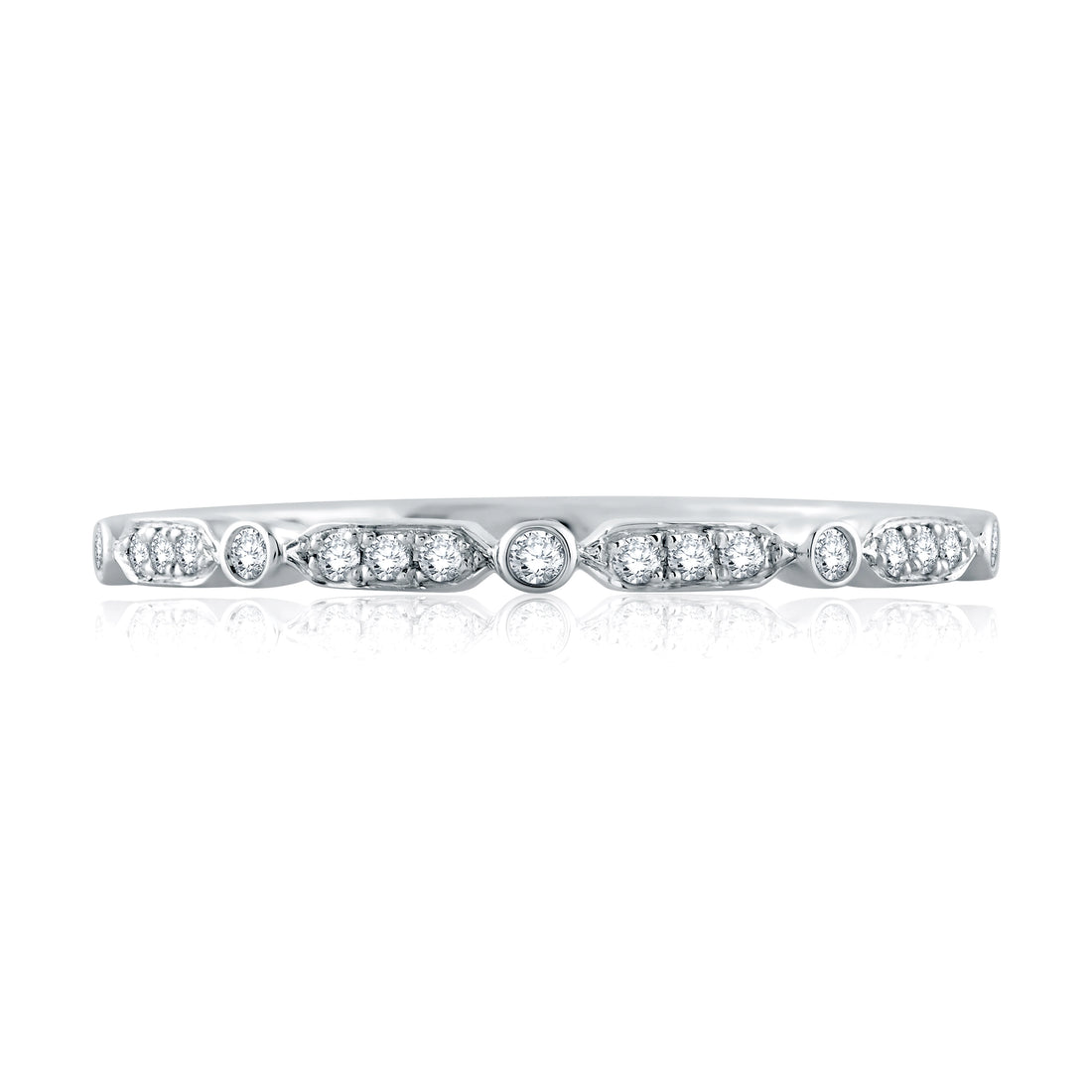 Pavé Diamond Wedding Band