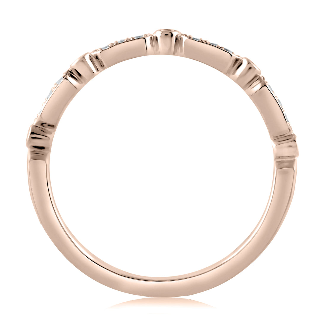 Pavé Diamond Wedding Band