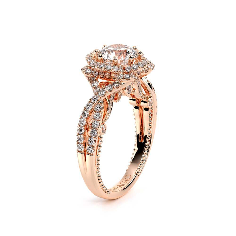 Insignia-7087r-14k Rose Gold Round