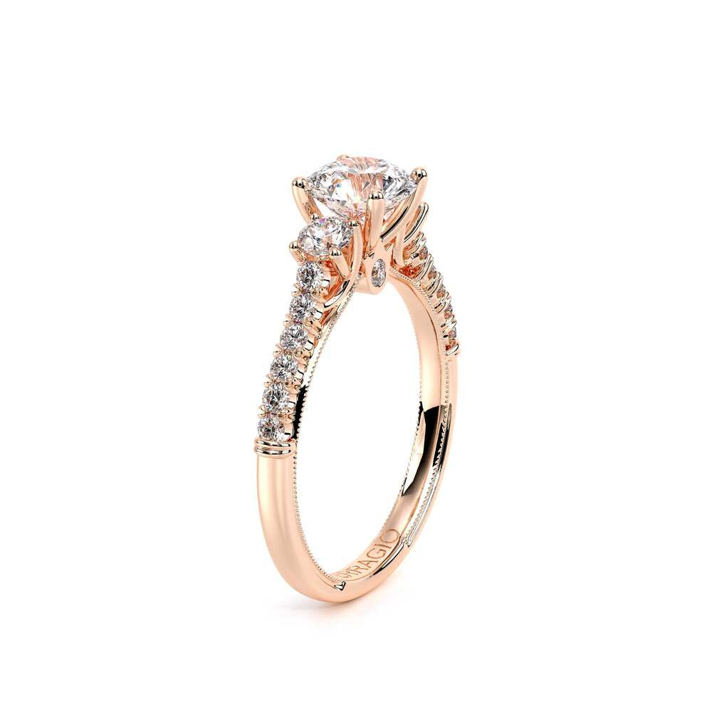 Renaissance-956R15-14K Rose Gold Round