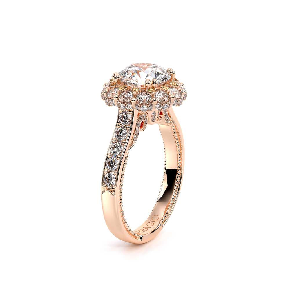 Insignia-7106r-14k Rose Gold Round