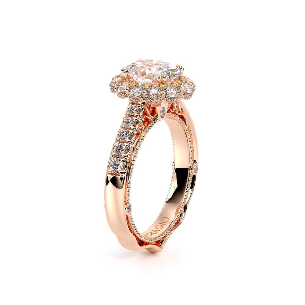 Venetian-5080ov-18k Rose Gold Oval