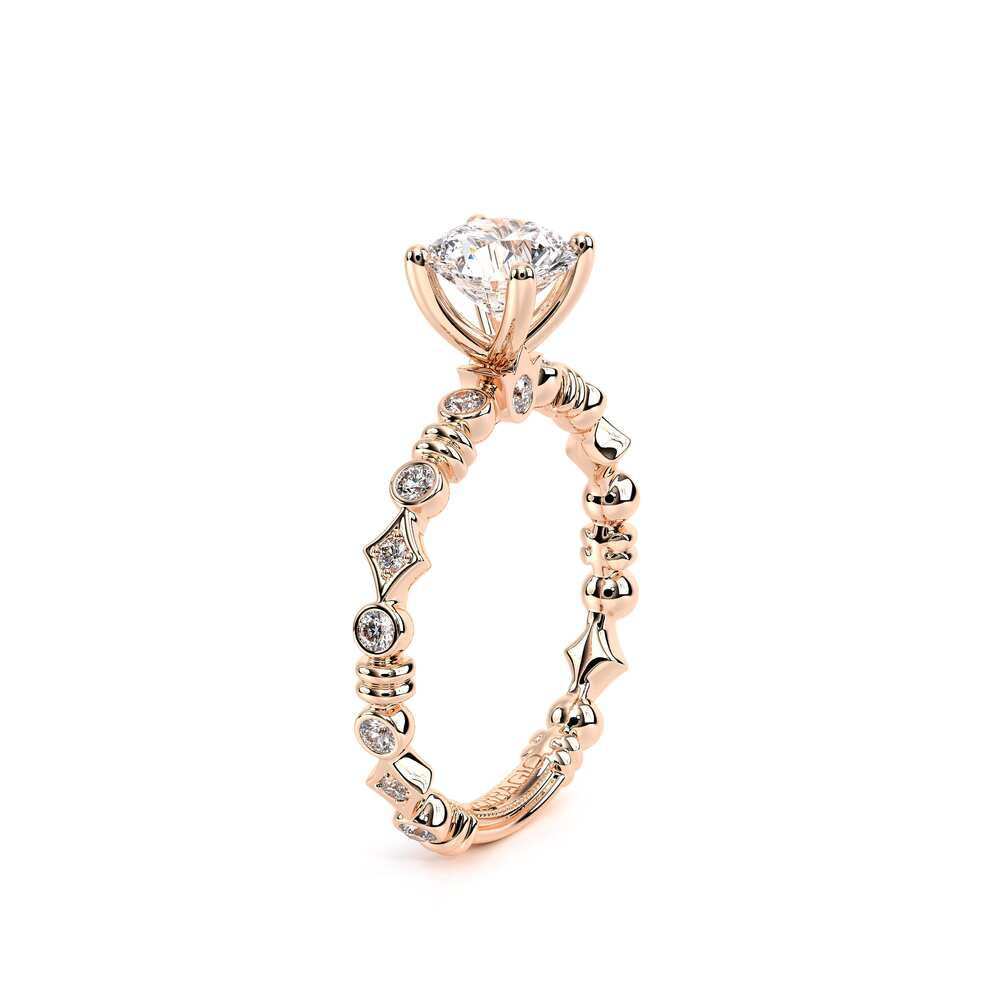 Renaissance-973-R-14k Rose Gold Round